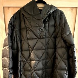 Marina Rinaldi long puffer coat.